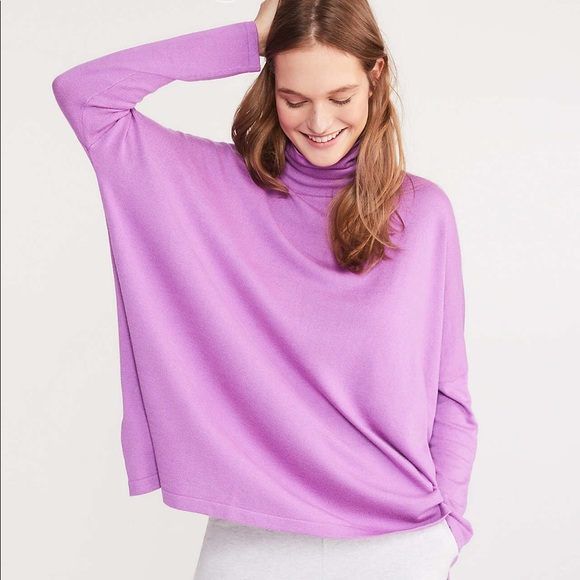 Lou & Grey Sweaters - NWT Lou & Grey Cozy Mock Neck Tunic Sweater